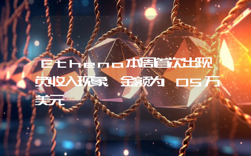 Ethena本周首次出现负收入现象,金额为105万美元
