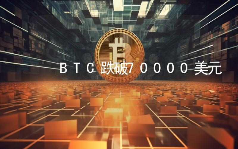 BTC跌破70000美元