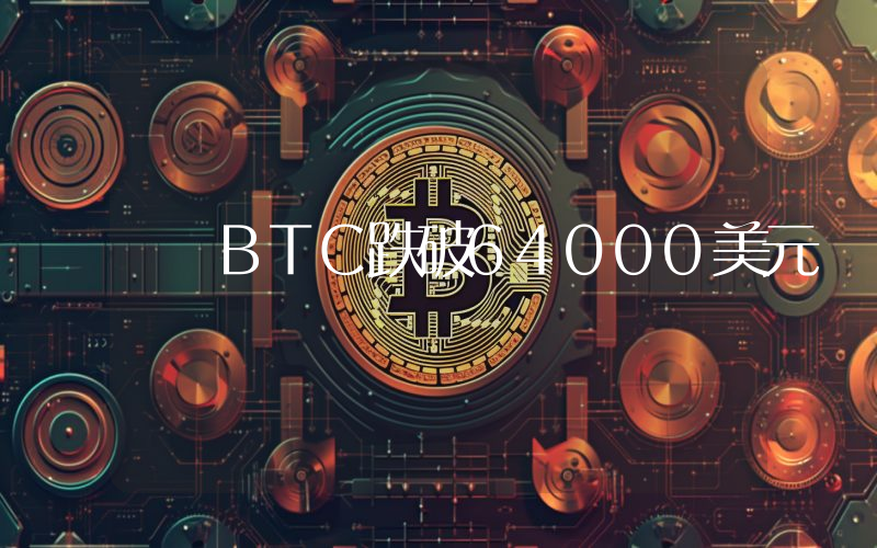 BTC跌破64000美元