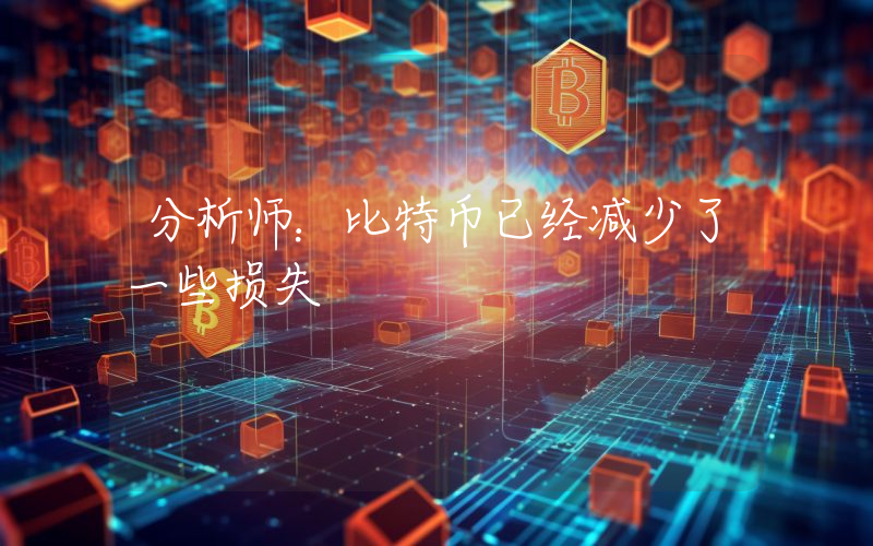 分析师:比特币已经减少了一些损失