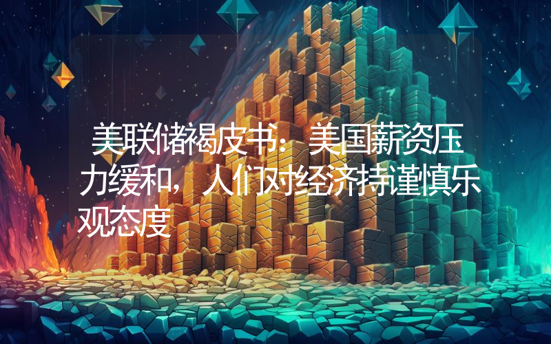 美联储褐皮书:美国薪资压力缓和,人们对经济持谨慎乐观态度