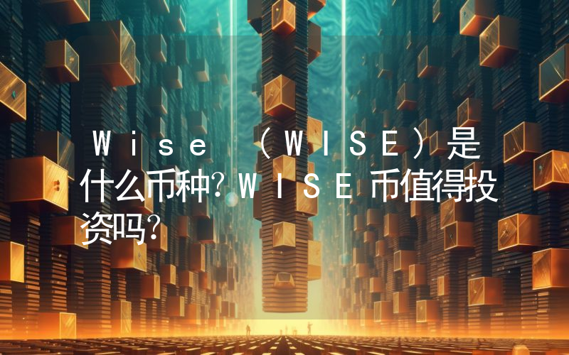Wise (WISE)是什么币种？WISE币值得投资吗？