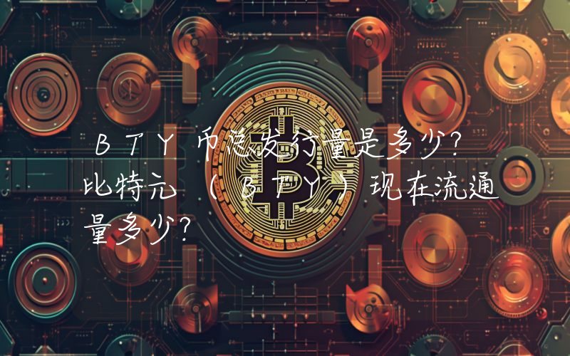 BTY币总发行量是多少？比特元 (BTY)现在流通量多少？