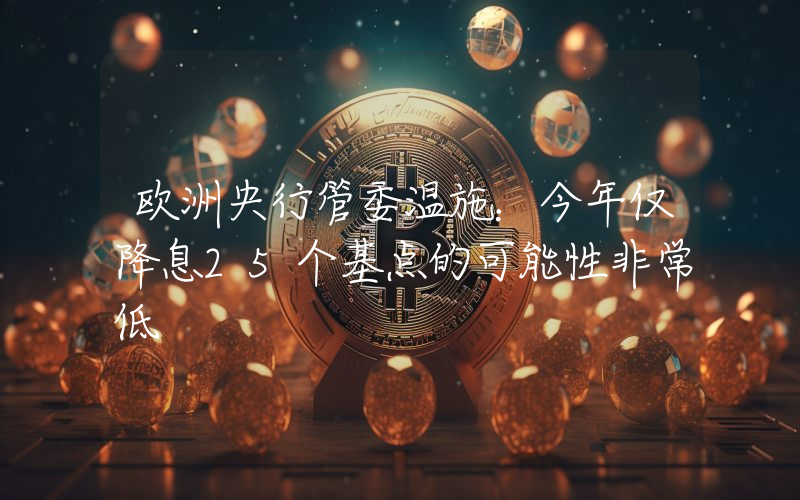 欧洲央行管委温施:今年仅降息25个基点的可能性非常低