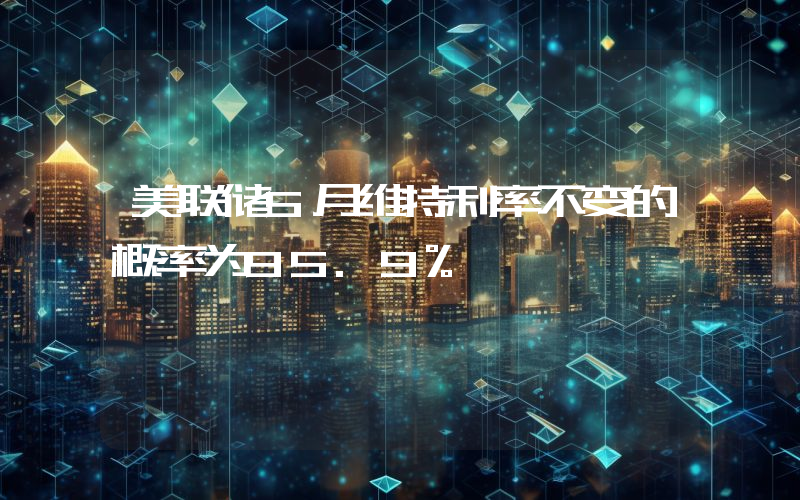 美联储5月维持利率不变的概率为95.9%