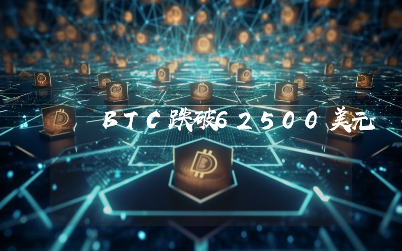BTC跌破62500美元