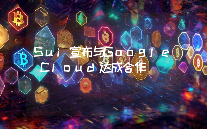 Sui宣布与Google Cloud达成合作