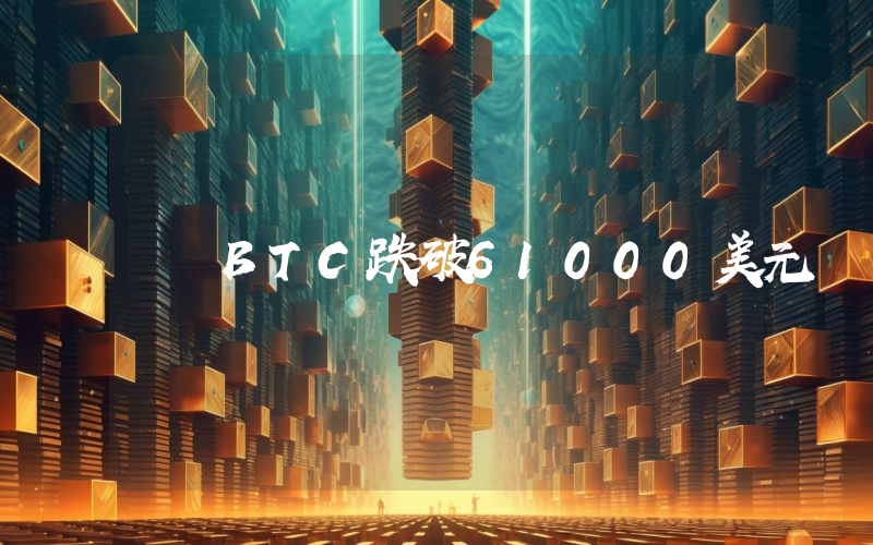 BTC跌破61000美元