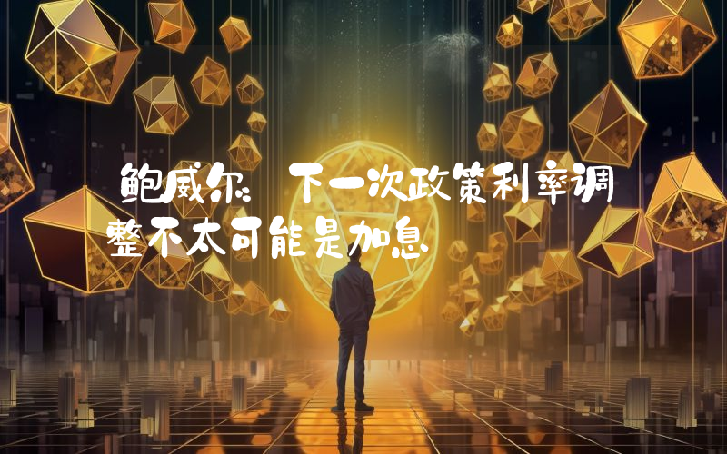 鲍威尔:下一次政策利率调整不太可能是加息
