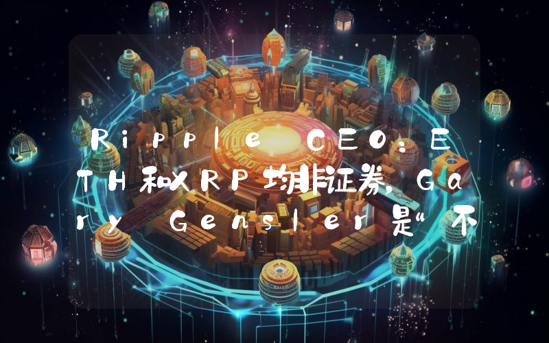 Ripple CEO:ETH和XRP均非证券,Gary Gensler是“不道德之人”