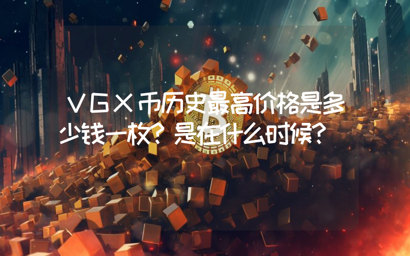 VGX币历史最高价格是多少钱一枚？是在什么时候？