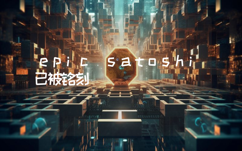 epic satoshi已被铭刻