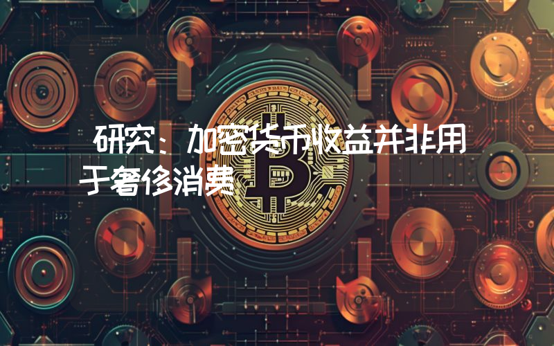 研究:加密货币收益并非用于奢侈消费