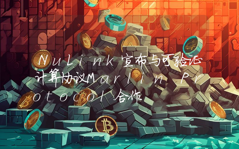 NuLink宣布与可验证计算协议Marlin Protocol合作