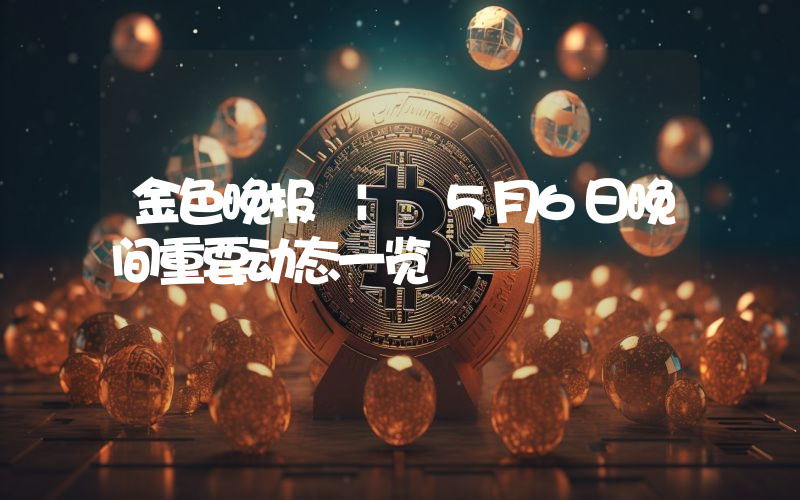 金色晚报 | 5月6日晚间重要动态一览