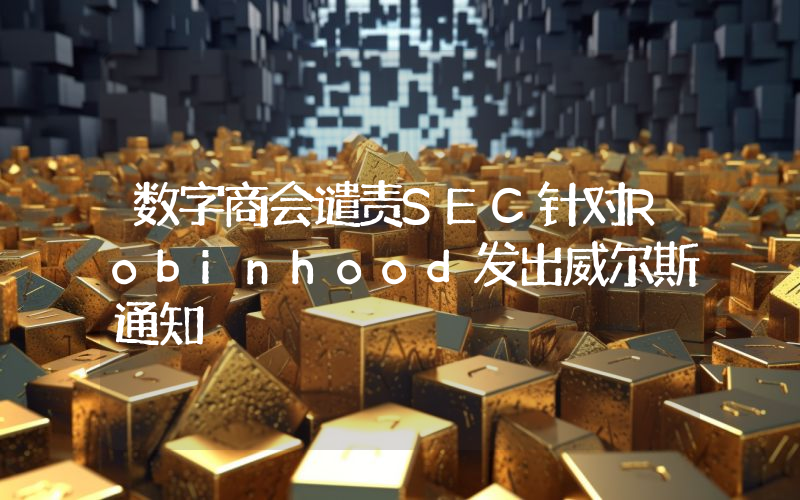 数字商会谴责SEC针对Robinhood发出威尔斯通知