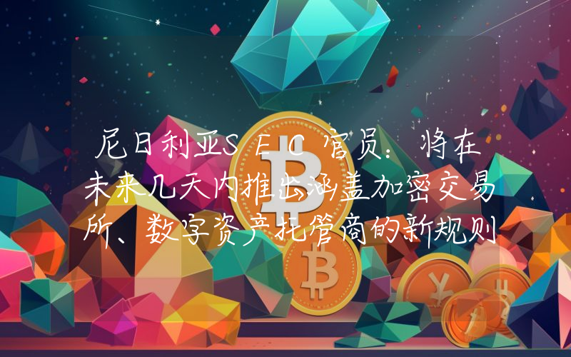 尼日利亚SEC官员:将在未来几天内推出涵盖加密交易所、数字资产托管商的新规则
