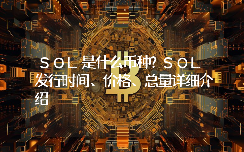 SOL是什么币种？SOL发行时间、价格、总量详细介绍