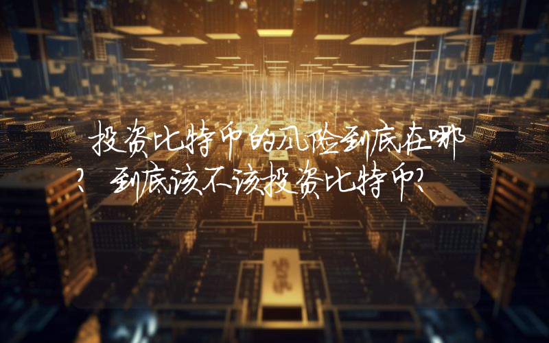 投资比特币的风险到底在哪？到底该不该投资比特币？