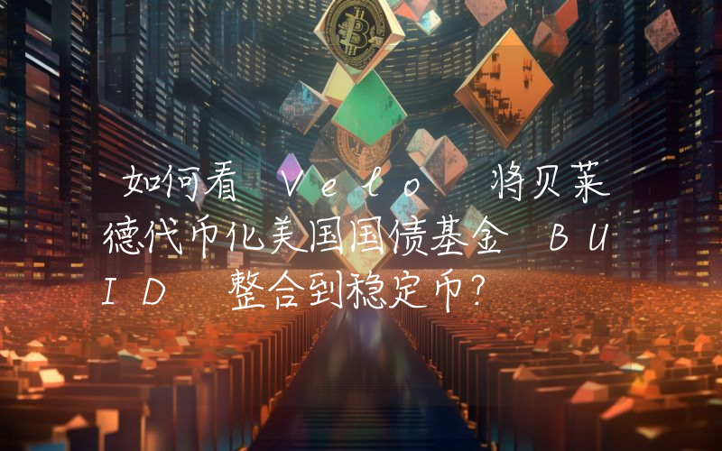 如何看 Velo 将贝莱德代币化美国国债基金 BUID 整合到稳定币?