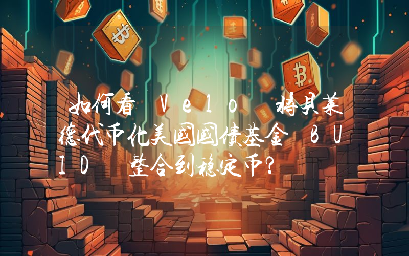 如何看 Velo 将贝莱德代币化美国国债基金 BUID 整合到稳定币?