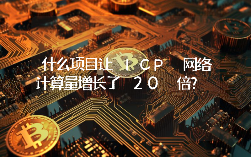 什么项目让 ICP 网络计算量增长了 20 倍?