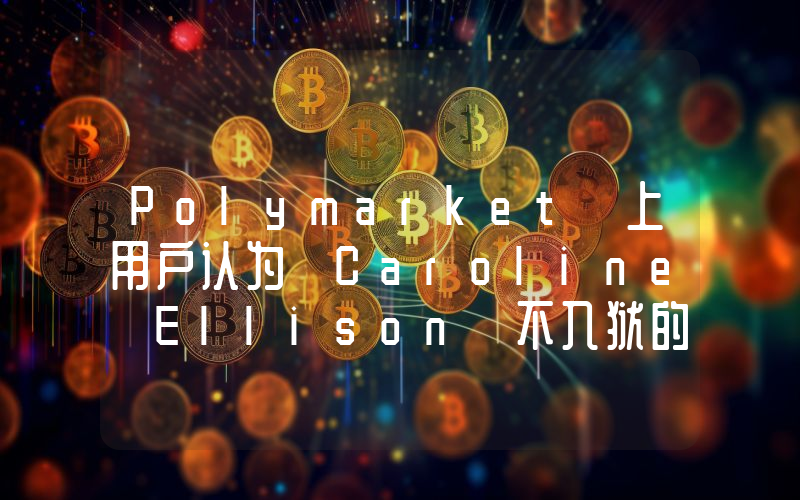 Polymarket 上用户认为 Caroline Ellison 不入狱的概率为 48%
