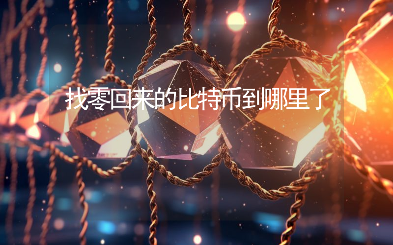找零回来的比特币到哪里了
