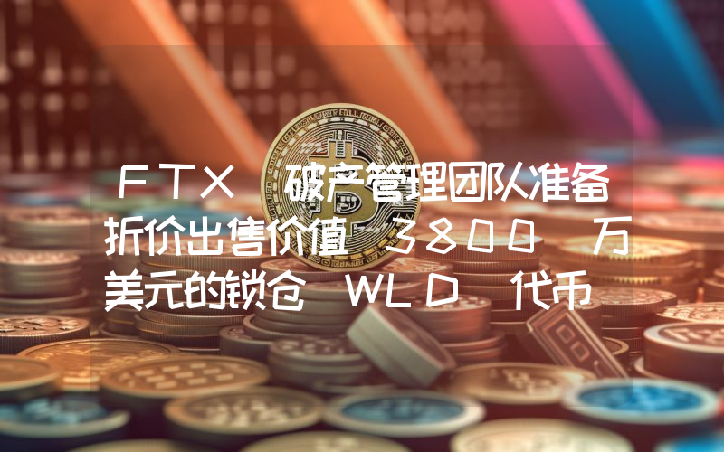 FTX 破产管理团队准备折价出售价值 3800 万美元的锁仓 WLD 代币