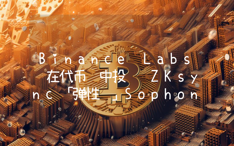 Binance Labs 在代币轮中投资 ZKsync「弹性链」Sophon