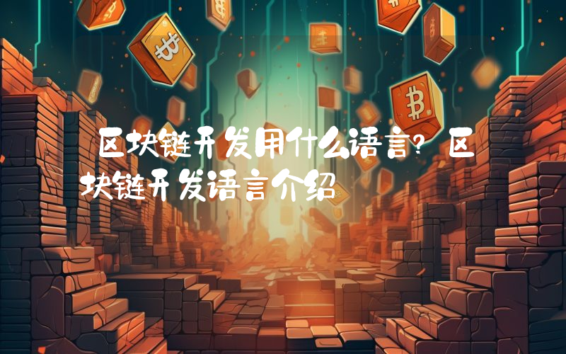 区块链开发用什么语言？区块链开发语言介绍