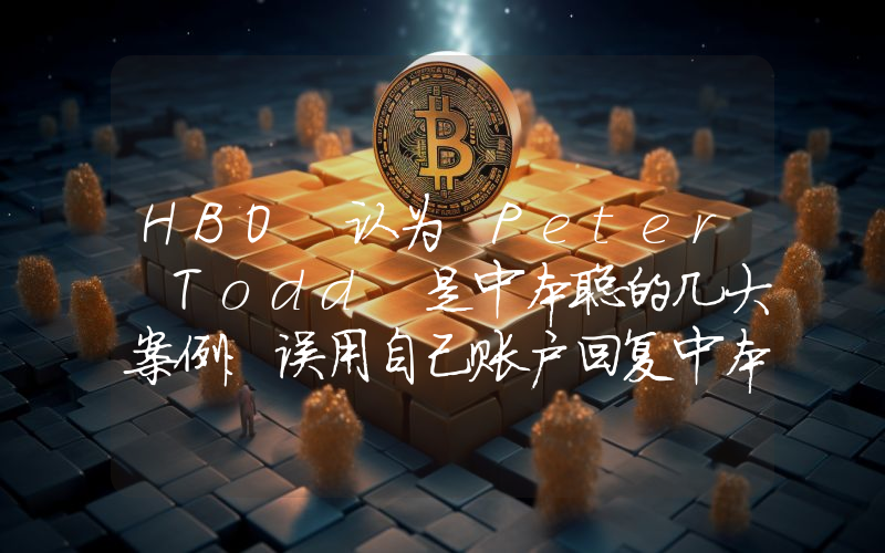 HBO 认为 Peter Todd 是中本聪的几大案例:误用自己账户回复中本聪帖子等