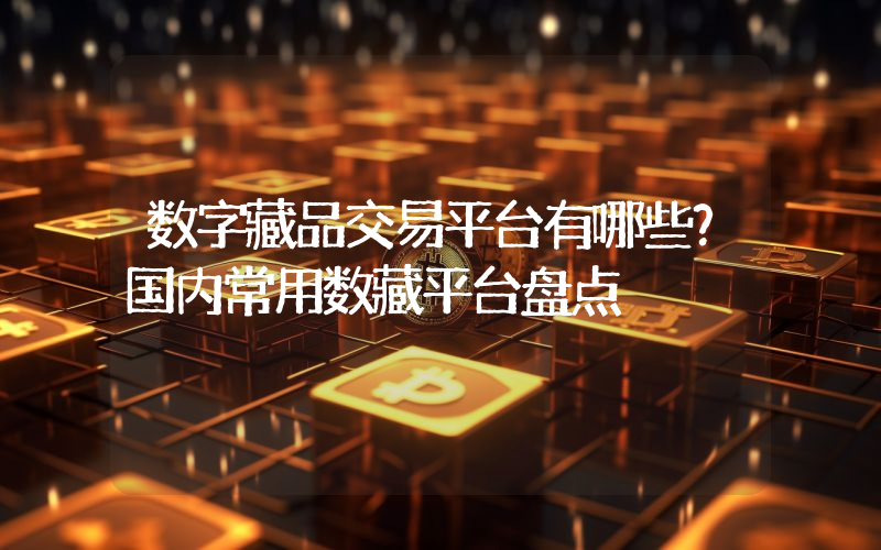 数字藏品交易平台有哪些？国内常用数藏平台盘点