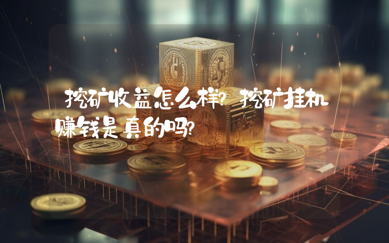 挖矿收益怎么样？挖矿挂机赚钱是真的吗？