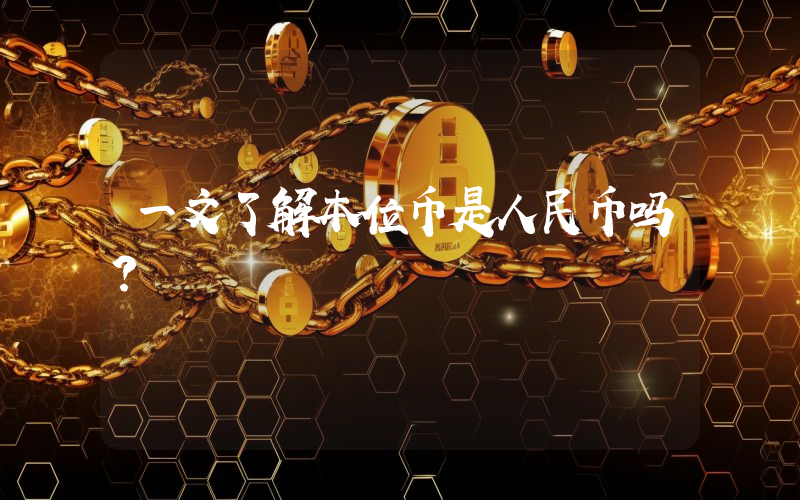 一文了解本位币是人民币吗？