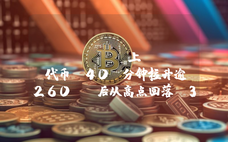 Solona 上 NOS 代币 40 分钟拉升逾 260%,后从高点回落 37%