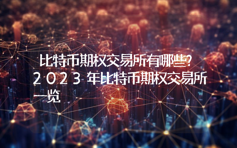 比特币期权交易所有哪些？2023年比特币期权交易所一览