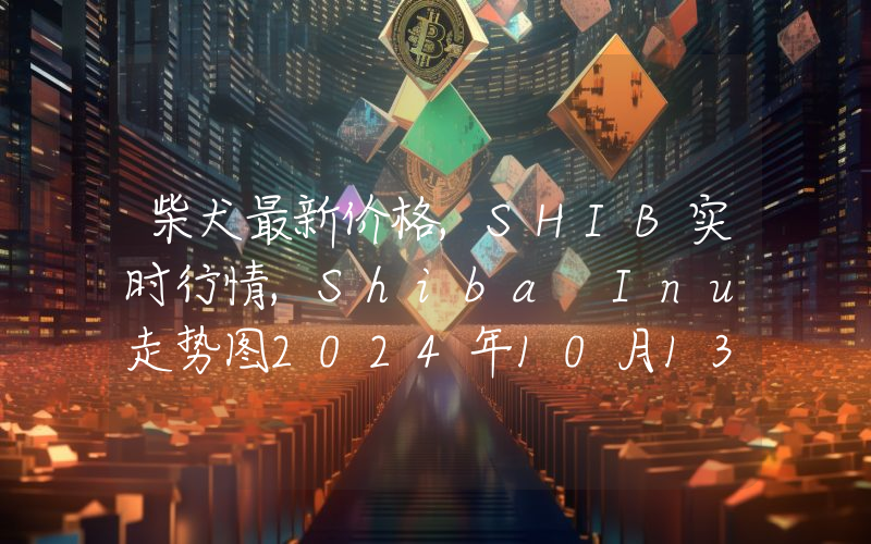 柴犬最新价格,SHIB实时行情,Shiba Inu走势图2024年10月13日