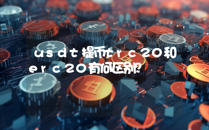 usdt提币trc20和erc20有何区别？