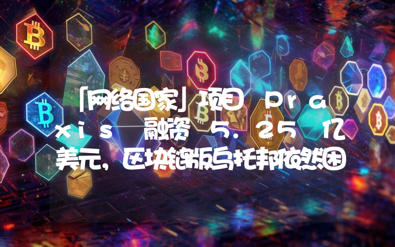 「网络国家」项目 Praxis 融资 5.25 亿美元,区块链版乌托邦依然困难重重