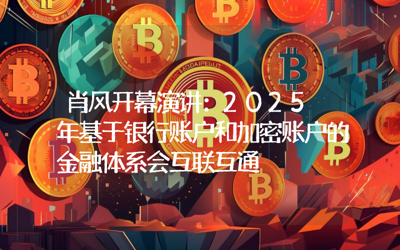肖风开幕演讲:2025 年基于银行账户和加密账户的金融体系会互联互通