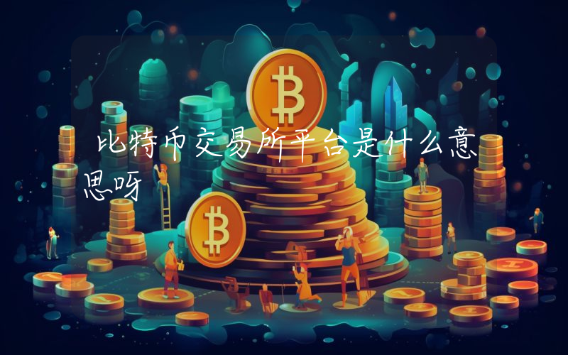 比特币交易所平台是什么意思呀