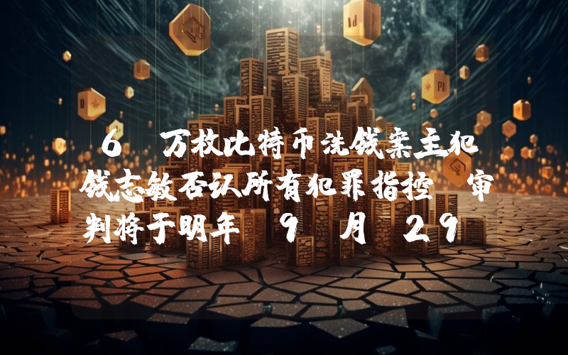 6 万枚比特币洗钱案主犯钱志敏否认所有犯罪指控,审判将于明年 9 月 29 日启动
