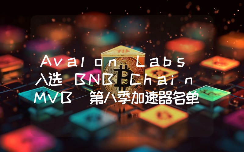 Avalon Labs 入选 BNB Chain MVB 第八季加速器名单