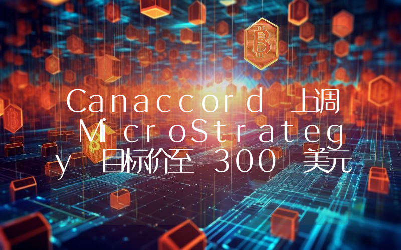 Canaccord 上调 MicroStrategy 目标价至 300 美元,称其杠杆策略为最佳比特币投资途