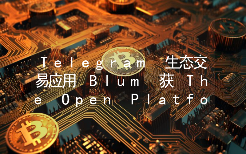 Telegram 生态交易应用 Blum 获 The Open Platform 投资