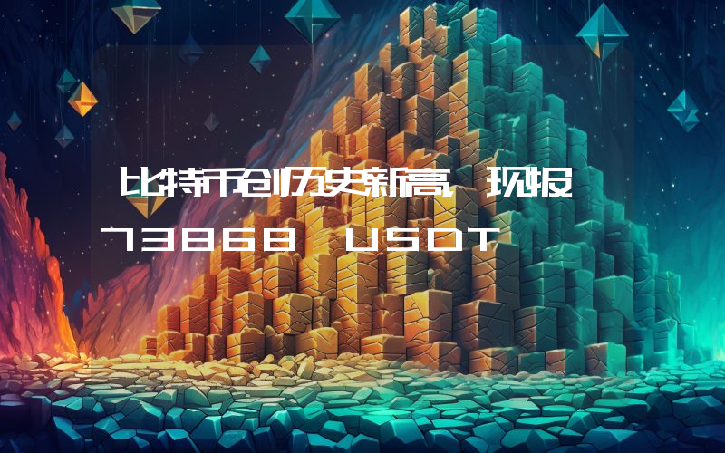 比特币创历史新高,现报 73868 USDT