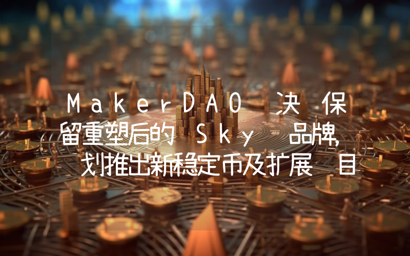 MakerDAO 决议保留重塑后的 Sky 品牌,计划推出新稳定币及扩展项目