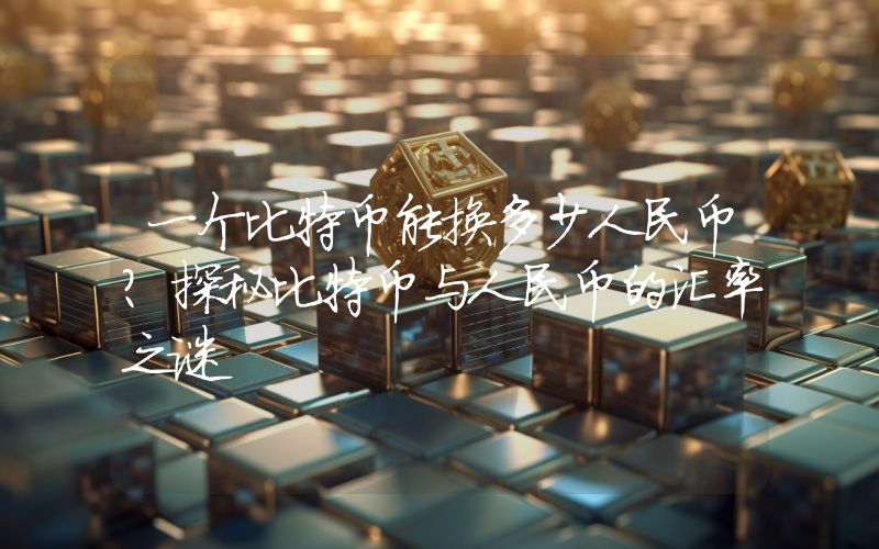 一个比特币能换多少人民币?探秘比特币与人民币的汇率之谜