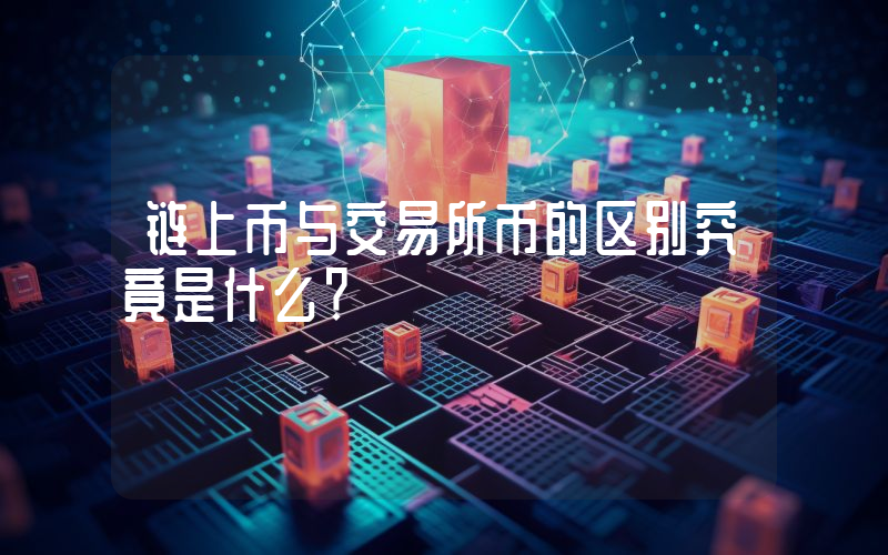 链上币与交易所币的区别究竟是什么?
